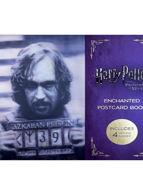 英文原版 Harry Potter and the Prisoner of Azkaban Enchanted Postcard Book 哈利波特周边 哈利波特与阿兹卡班 英文版书籍