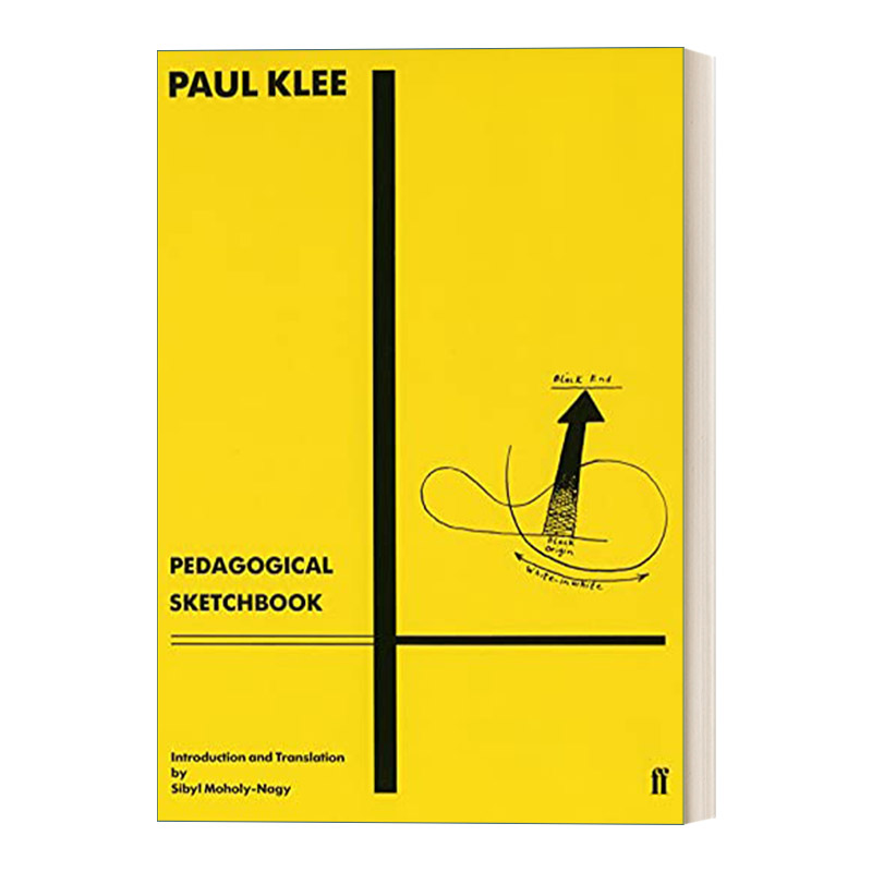 英文原版 pedagogical sketchbook 保罗·克利与他的教学笔记 设计