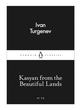 英文原版 Kasyan from the Beautiful Lands 梅奇美人河的卡西杨 屠格涅夫 企鹅小黑书系列 英文版 进口英语原版书籍