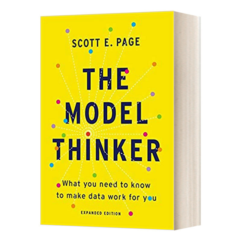 英文原版 The Model Thinker 模型思维 What You Need to Know to Make Data Work for You 斯科特 英文版 进口英语原版书籍