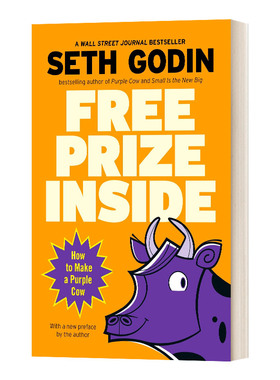 英文原版 Free Prize Inside How to Make a Purple Cow 里面的免费奖品 如何得到一头紫色的奶牛 英文版 进口英语原版书籍