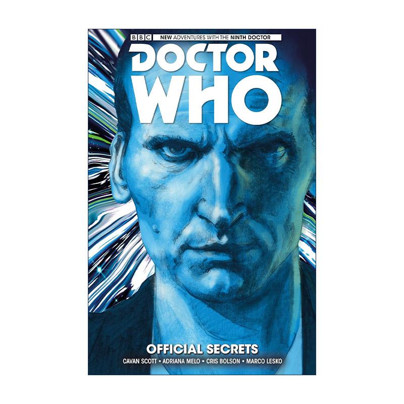 英文原版 Doctor Who The Ninth Doctor 神秘博士漫画 官方机密 第九任博士 英文版 进口英语原版书籍