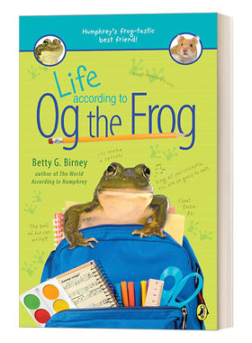 英文原版 Life According to Og the Frog 青蛙Og的生活 6-8岁儿童幽默章节桥梁书 Betty G. Birney 英文版 进口英语原版书籍