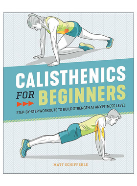 英文原版 Calisthenics for Beginners 初学者健美操 英文版 进口英语原版书籍
