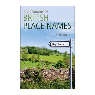 英文原版 A Dictionary of British Place-Names 牛津英国地名词典 英文版 进口英语原版书籍