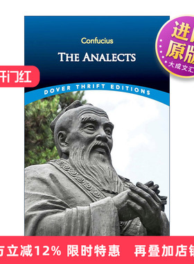 英文原版 The Analects 论语 孔子 Dover Thrift Editions 英文版 进口英语原版书籍