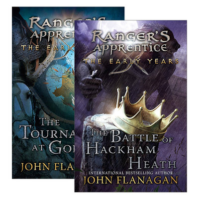 英文原版 Ranger's Apprentice The Early Years 皇家骑士 早年系列1-2册 儿童奇幻动作冒险小说 John Flanagan 英文版 进口书籍