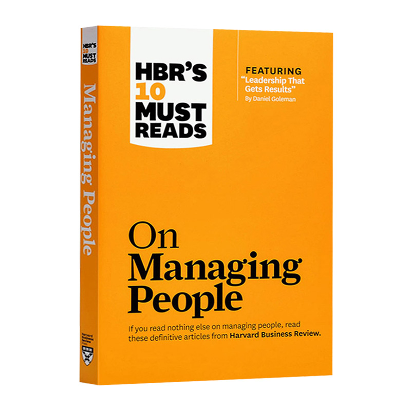 HBR's 10 Must Reads on Managing People英文原版哈佛商业评论管理必修团队竞争力进口原版英语企业管理书籍全英文版