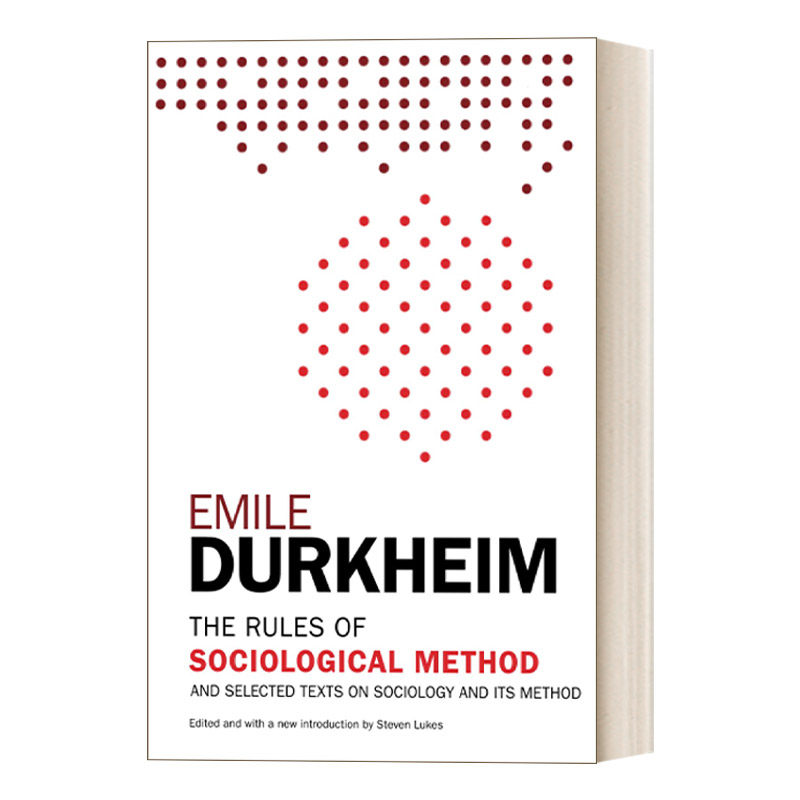 英文原版 The Rules of Sociological Method 社会学方法论 英文版 进口英语原版书籍