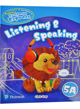 Primary Longman Express 5A Listening speaking 英文原版 培生香港朗文小学英语教材 五年级上学期听说练习册 第二版朗文快车PLE
