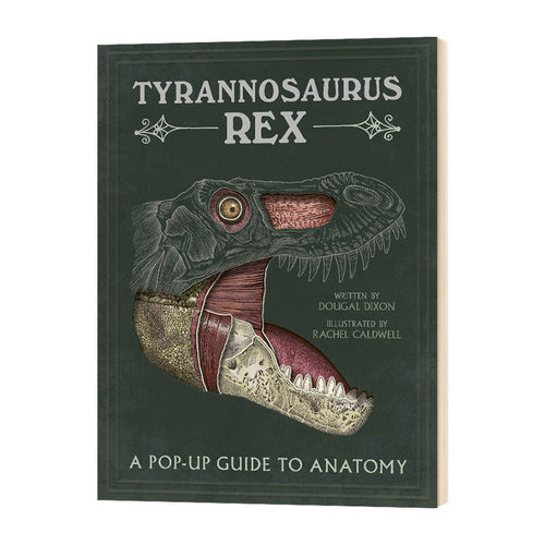 英文原版 霸王龙 立体解剖学指南 Tyrannosaurus rex  A Pop Up Guide to Anatomy 英文版 进口原版英语科普读物书籍 精装儿童图书