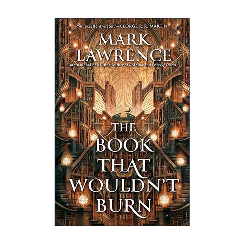 英文原版 The Book That Wouldn't Burn The Library Trilogy 01 图书馆三部曲1 不烬之书 奇幻冒险小说 破碎帝国三部曲作者