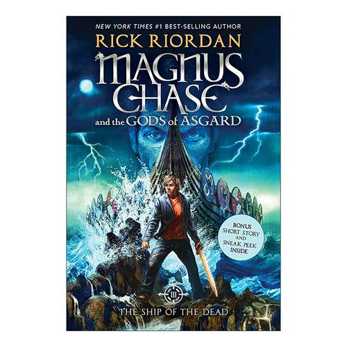 英文原版 Magnus Chase and the Gods of Asgard 03 The Ship of the Dead 阿斯嘉末日3 幽冥之船 英文版 进口英语原版书籍