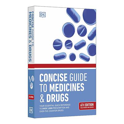 英文原版 Concise Guide to Medicines and Drugs DK医药简明指南 家庭备药指南 英文版 进口英语原版书籍