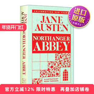 英文原版 Northanger Abbey 诺桑觉寺 精装麦克米伦收藏馆系列 Macmillan Collector's Library 简奥斯汀250周年纪念版 金边口袋书