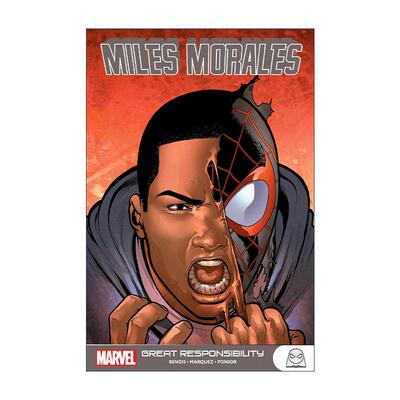 英文原版 Miles Morales Great Responsibilty 迈尔斯·莫拉莱斯 伟大的责任 蜘蛛侠 儿童漫画 英文版 进口英语原版书籍