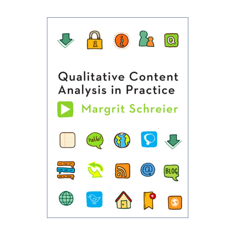 英文原版 Qualitative Content Analysis in Practice 质性内容分析实践 Margrit Schreier 英文版 进口英语原版书籍
