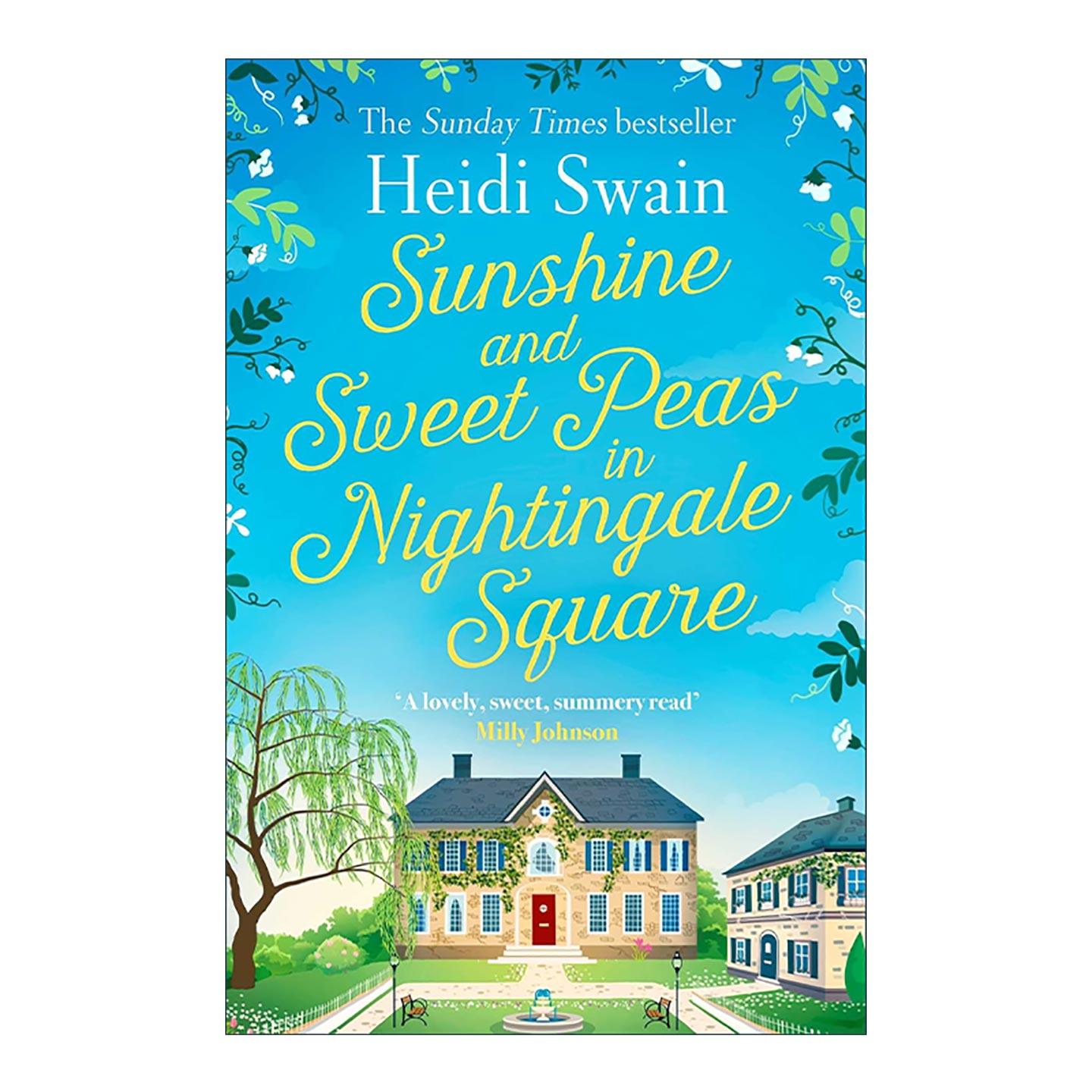 英文原版 Sunshine and Sweet Peas in Nightingale Square 英文版 进口英语原版书籍