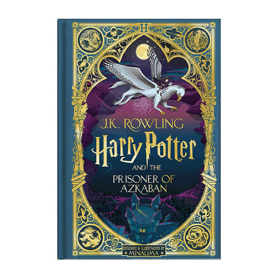 英文原版 Harry Potter and the Prisoner of Azkaban: MinaLima Edition 哈利波特与阿兹卡班的囚徒 哈3 精装立体互动书 美版
