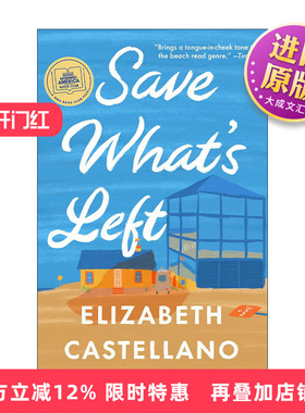 英文原版 Save What's Left 保存剩下的东西 女性小说 Elizabeth Castellano 英文版 进口英语原版书籍