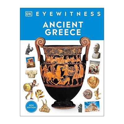 英文原版 DK Eyewitness Ancient Greece 目击者系列 古希腊 儿童历史科普百科读物 英文版 进口英语原版书籍