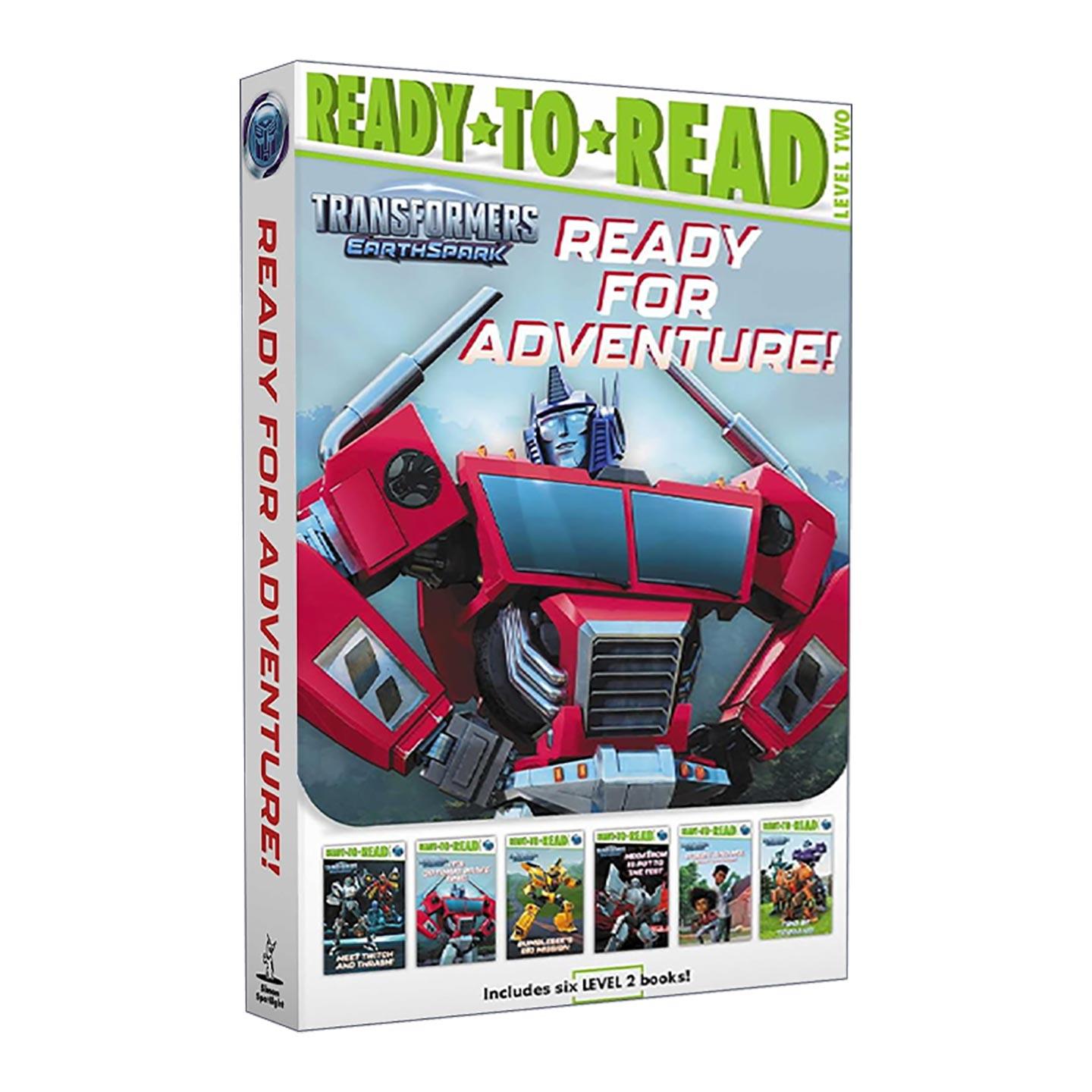 英文原版 Ready for Adventure 变形金刚6册盒装 Ready-to-Read Level 2 准备读分级阅读 英文版 进口英语原版书籍