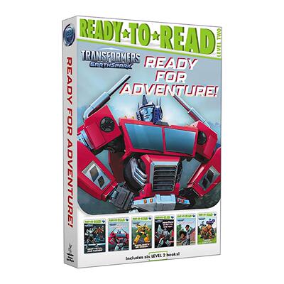英文原版 Ready for Adventure 变形金刚6册盒装 Ready-to-Read Level 2 准备读分级阅读 英文版 进口英语原版书籍