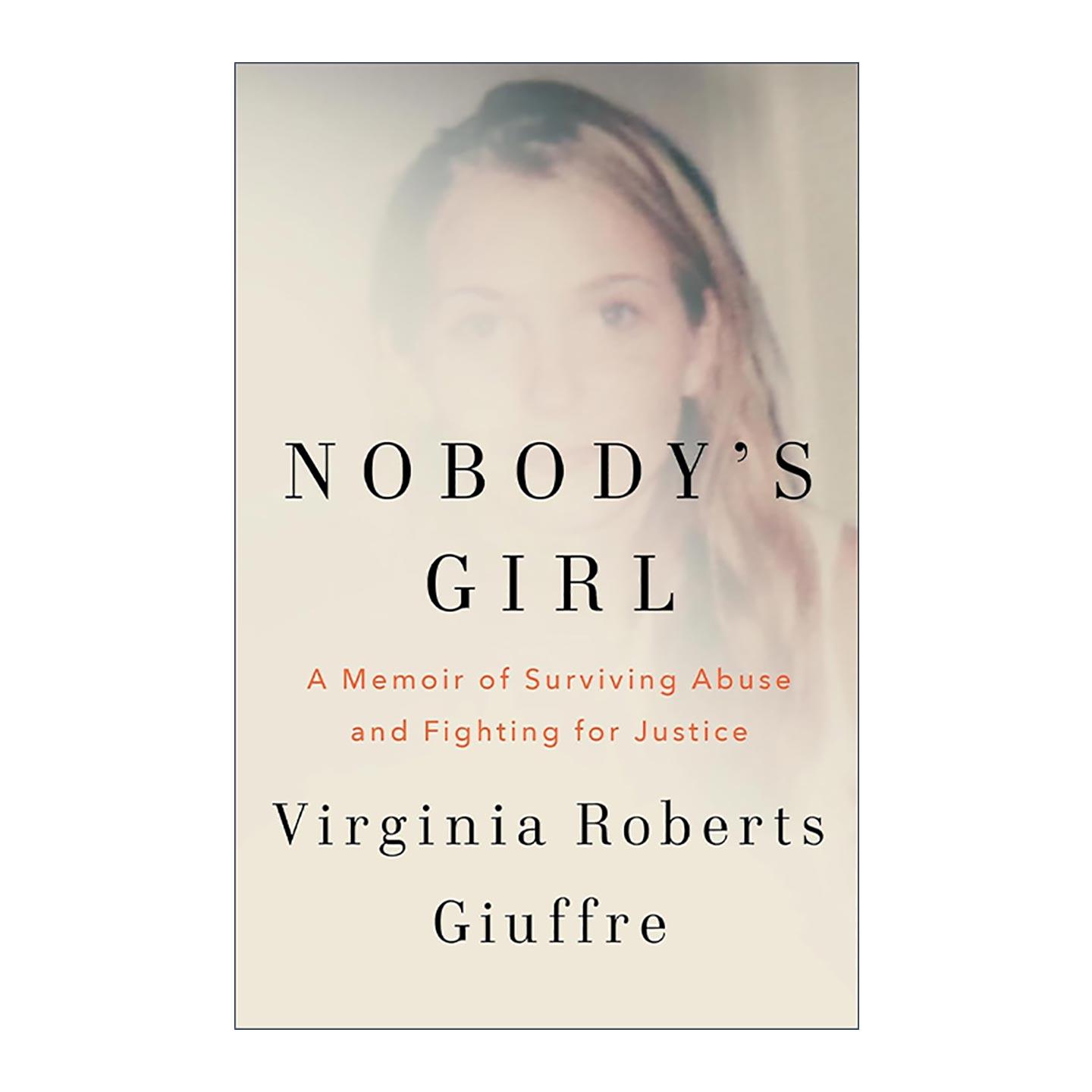 英文原版 Nobody's Girl 没人在意的女孩 爱泼斯坦案受害者回忆录 Virginia Roberts Giuffre 精装 英文版 进口英语原版书籍