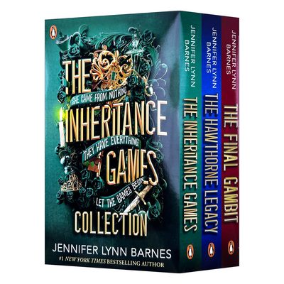 英文原版 Inheritance Games 3-book Set 遗产游戏3册套装 Jennifer Lynn Barnes畅销悬疑系列 英文版 进口英语原版书籍