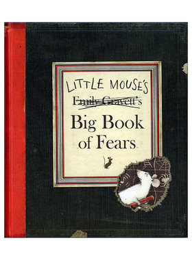 英文原版 Little Mouse's Big Book of Fears 小老鼠的恐惧的大书 精装绘本翻翻书 格林威奖得主Emily Gravett 进口英语原版书籍