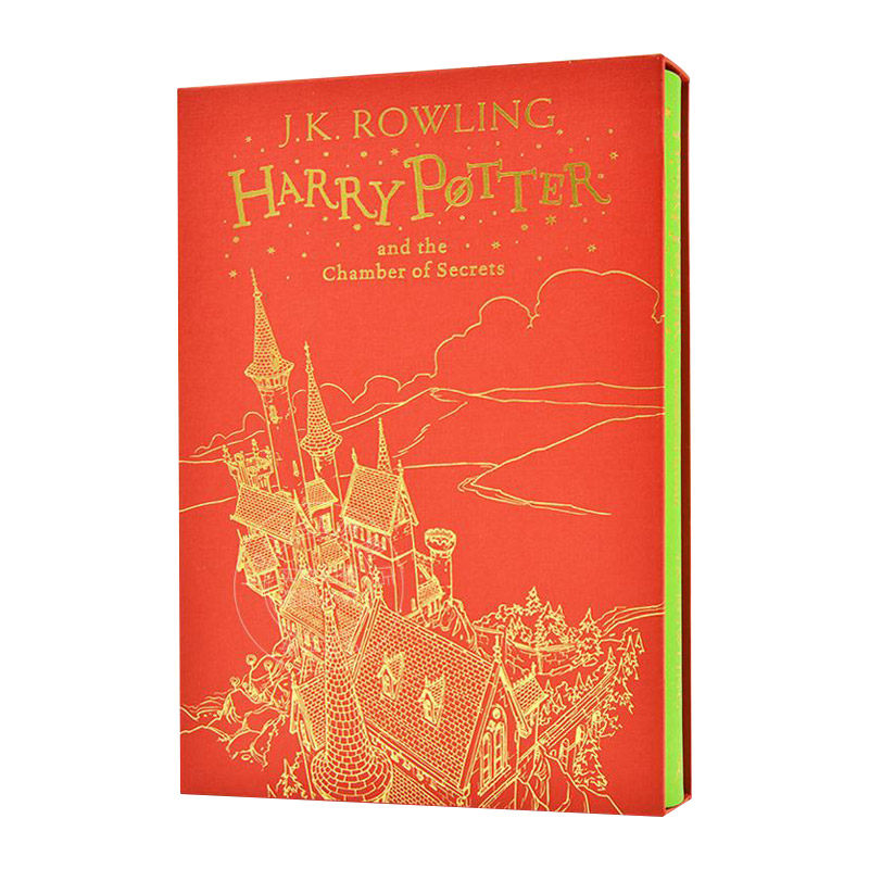 英文原版小说 Harry Potter and the Chamber of Secrets 哈利波特与密室精 礼品版精装 英文版 进口英语原版书籍