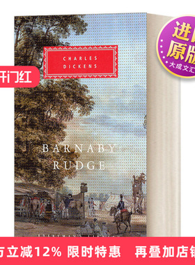 英文原版 Barnaby Rudge 巴纳比·拉奇 查尔斯·狄更斯 Everyman精装收藏版 英文版 进口英语原版书籍