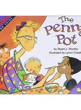 英文原版 Mathstart Level 3 The Penny Pot 数学启蒙绘本3级 英文版 进口英语原版书籍