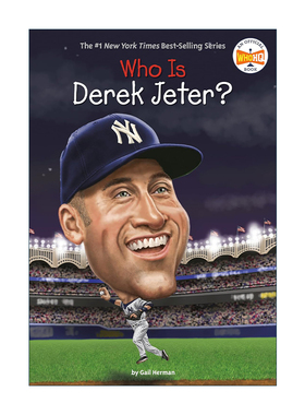 英文原版 Who Is Derek Jeter? (Who Was?) 德里克 杰特是谁 英文版 进口英语原版书籍