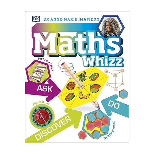英文原版 How to be a Maths Whizz 如何成为数学天才 DK儿童数学启蒙 趣味动手活动将数学融入日常生活 英文版 进口英语原版书籍