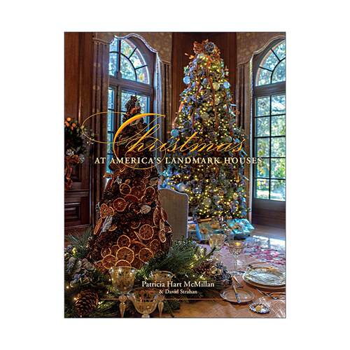 英文原版 Christmas at America's Landmark Houses 美国地标建筑的圣诞节 第二版 装饰室内设计 精装摄影艺术图册 英文版