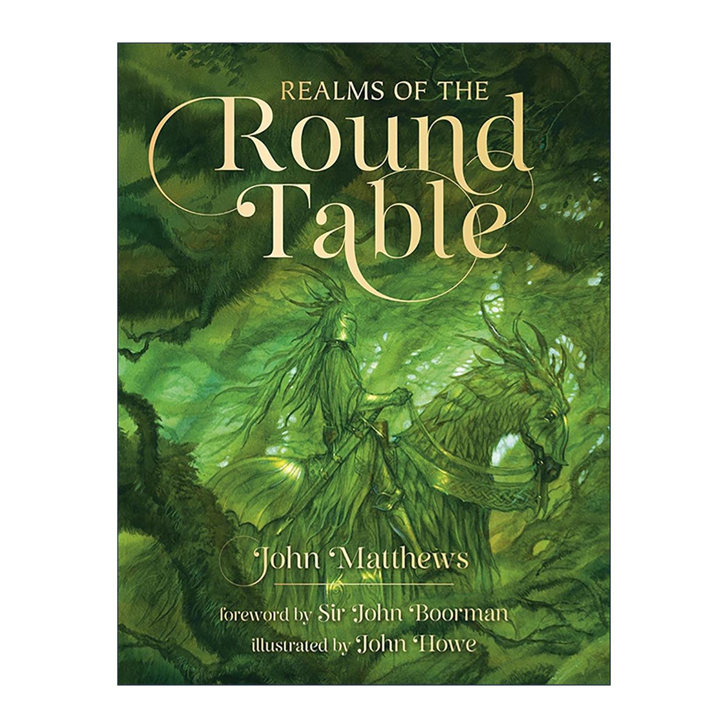 英文原版 Realms of the Round Table 亚瑟王传说与圆桌骑士 未出版故事集 精装插画故事集 魔戒系列插画师John Howe 英文版
