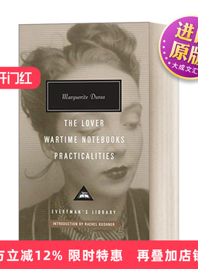 英文原版 The Lover Wartime Notebooks Practicalities 玛格丽特·杜拉斯 情人 战时笔记 Everyman精装版 英文版 进口英语书籍