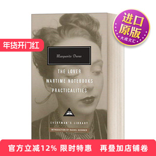 英文原版 The Lover Wartime Notebooks Practicalities 玛格丽特·杜拉斯 情人 战时笔记 Everyman精装版 英文版 进口英语书籍