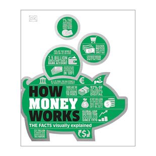 Works 書籍 英文原版 Money 英文版 進口英語原版 DK財富經濟圖解科普百科精裝 How 金錢如何運作