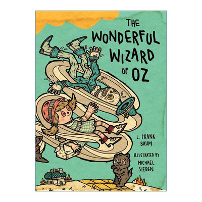 英文原版 The Wonderful Wizard of Oz 绿野仙踪 精装漫画 英文版 进口英语原版书籍