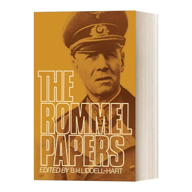 英文原版 The Rommel Papers隆美尔战时文件李德·哈特沙漠之孤二战德军三大文件英文版进口英语原版书籍-封面