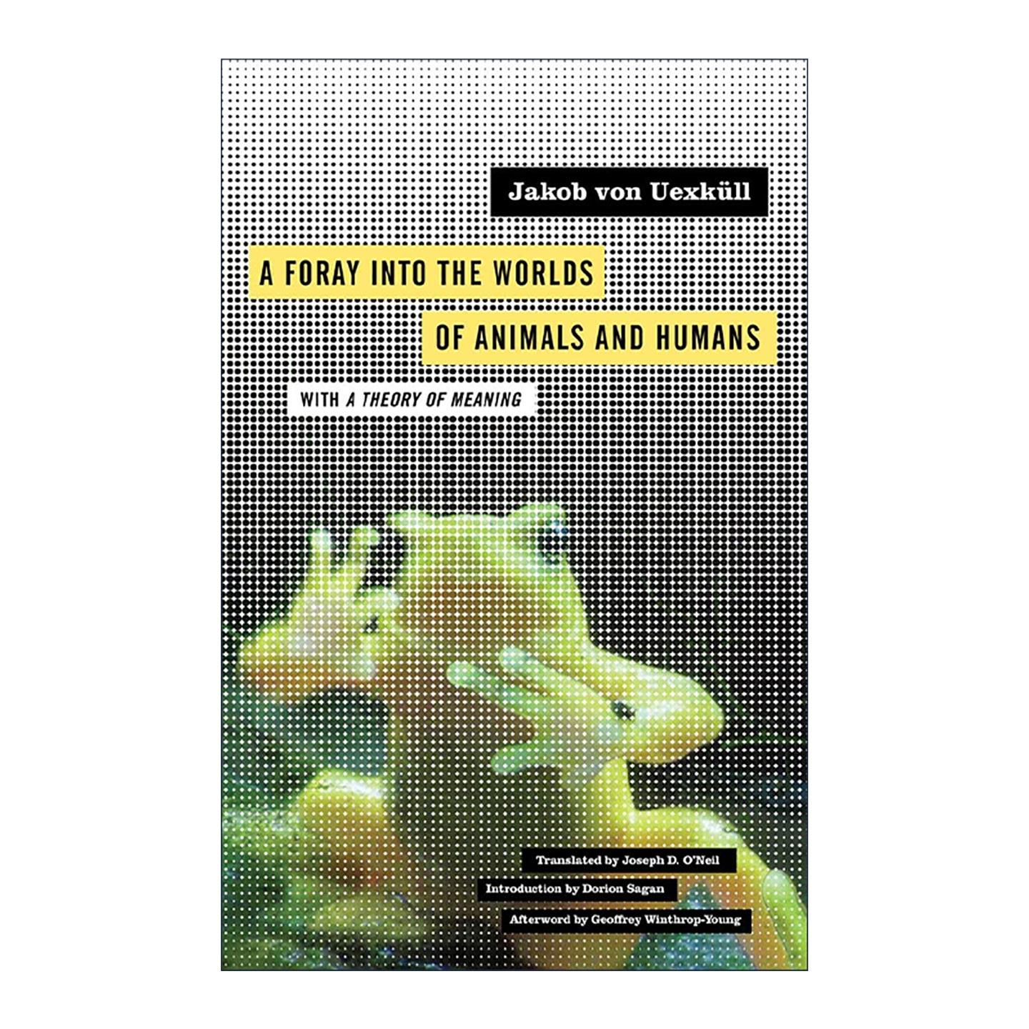 英文原版 A Foray Into the Worlds of Animals and Humans 进入动物和人类的世界探险 英文版 进口英语原版书籍