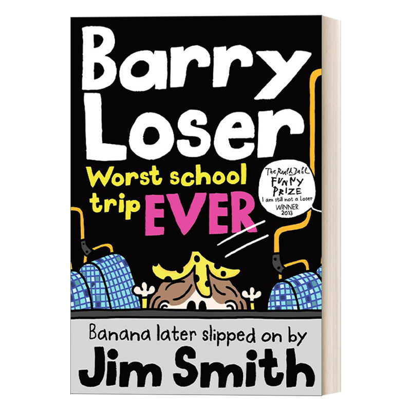 英文原版 Barry Loser Worst School Trip Ever! 糟糕的学校之旅 倒霉蛋巴里幽默漫画小说 英文版 进口英语原版书籍