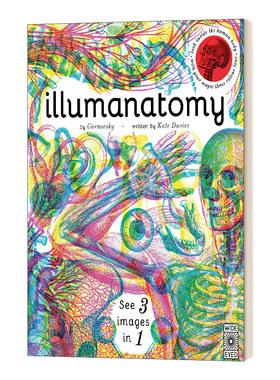 英文原版 Illumanatomy 照亮解剖 用神奇的三色透镜探索人体奥秘 精装 英文版 进口英语原版书籍儿童图书