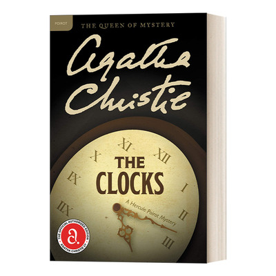 英文原版 The Clocks 怪钟疑案 阿加莎大侦探波洛系列小说 英文版 进口英语原版书籍