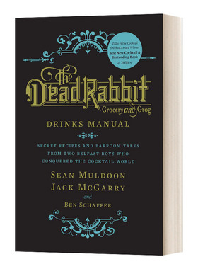 鸡尾酒单 英文原版 The Dead Rabbit Drinks Manual 美国纽约知名酒吧 精装 英文版 Sean Muldoon 进口英语原版书籍