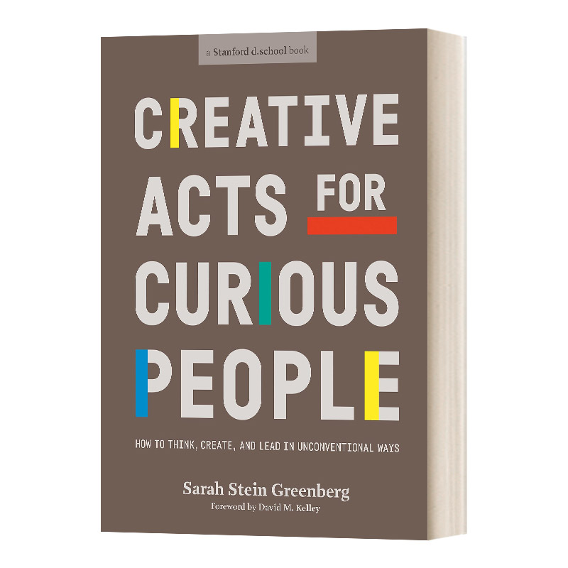 英文原版 Creative Acts For Curious People好奇的人的创造性行为如何以非常规的方式思考英文版进口英语原版书籍