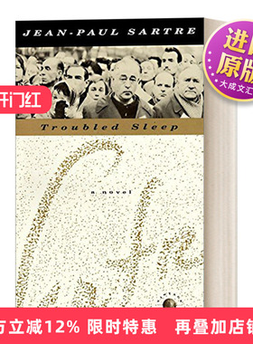 英文原版小说 Troubled Sleep 失眠 Jean-Paul Sartre让-保罗·萨特 英文版 进口英语原版书籍