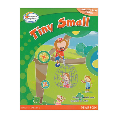 英文原版 Bright Readers L4 Tiny Small 小学英语分级阅读绘本4级 小和小 英文版 进口英语原版书籍